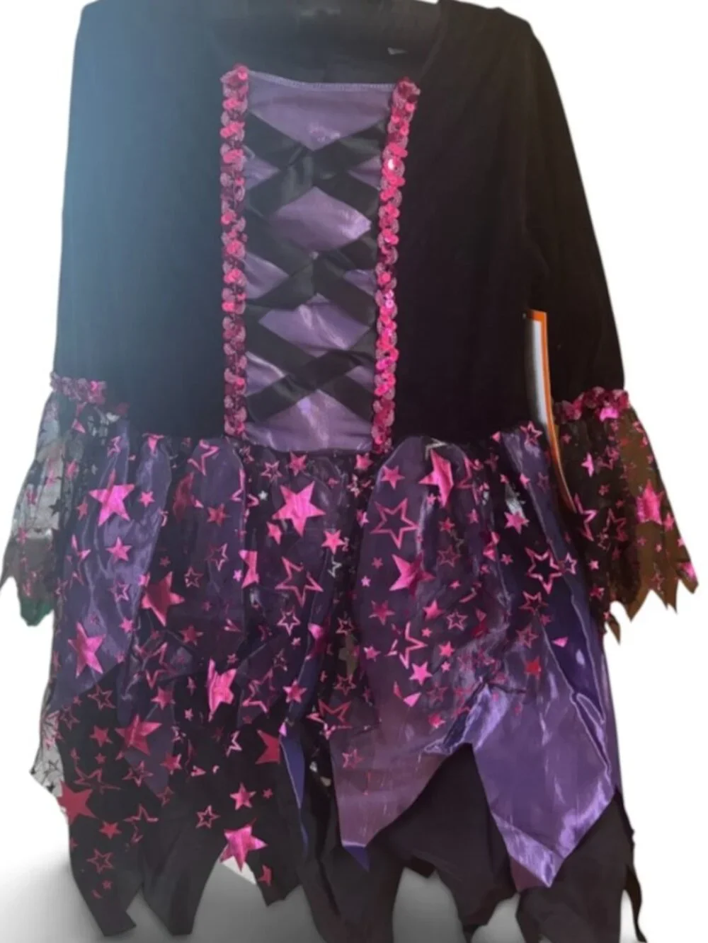 Target Girls Youth Enchanted Witch Costume Dress w/Hat  Halloween Fairy
